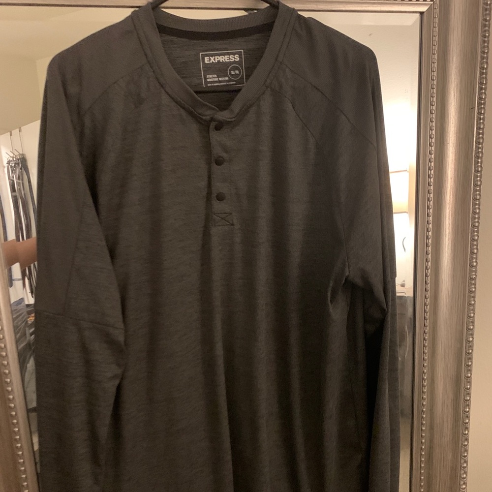 Men’s Gray Express Long Sleeve